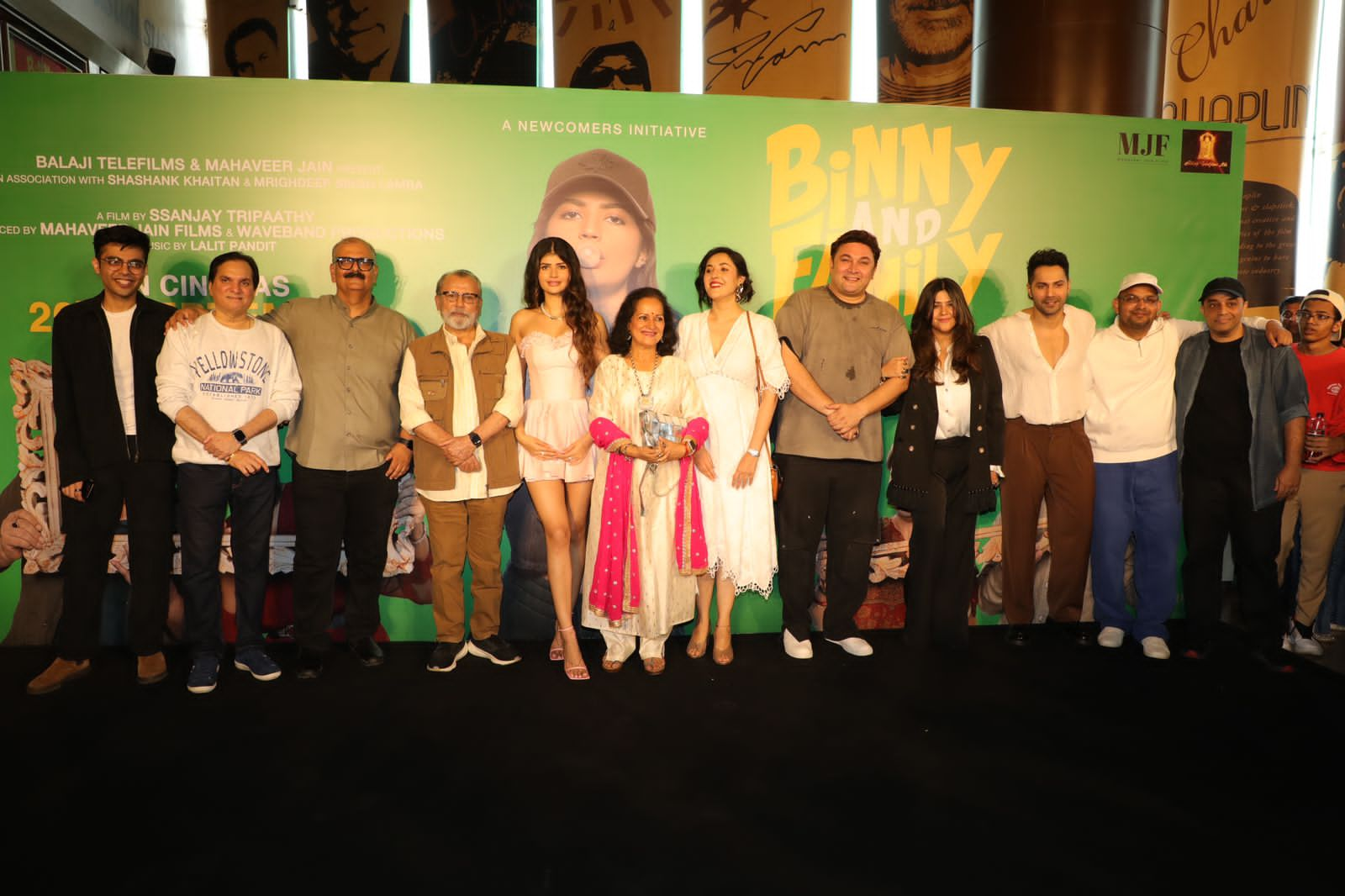 The trailer of 'Binny And Family' is out now! The trailer of the film was launched in the presence of the cast crew and special guest Varun Dhawan